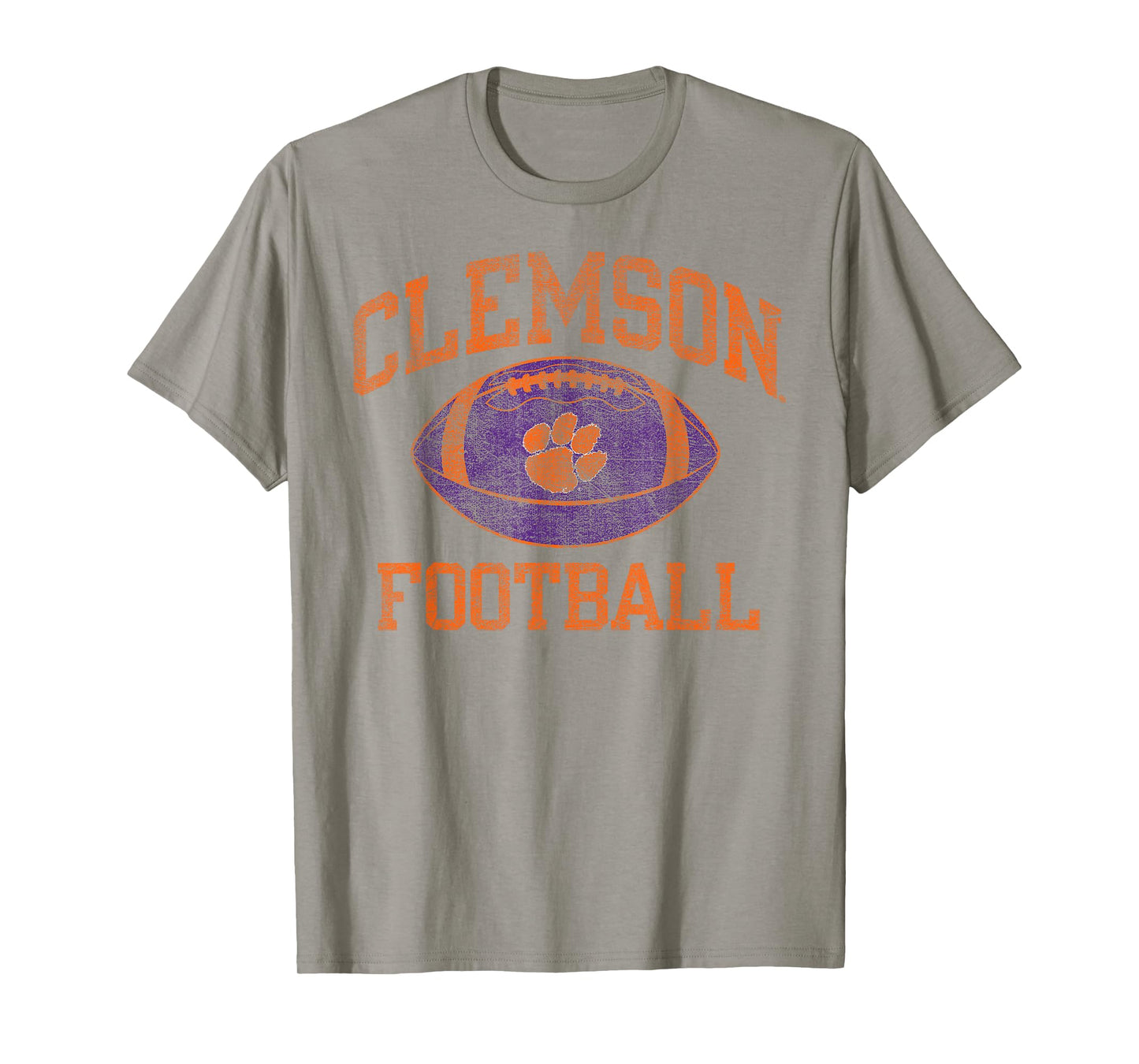 Clemson Tigers Football Intensity White Officially Licensed T-Shirt