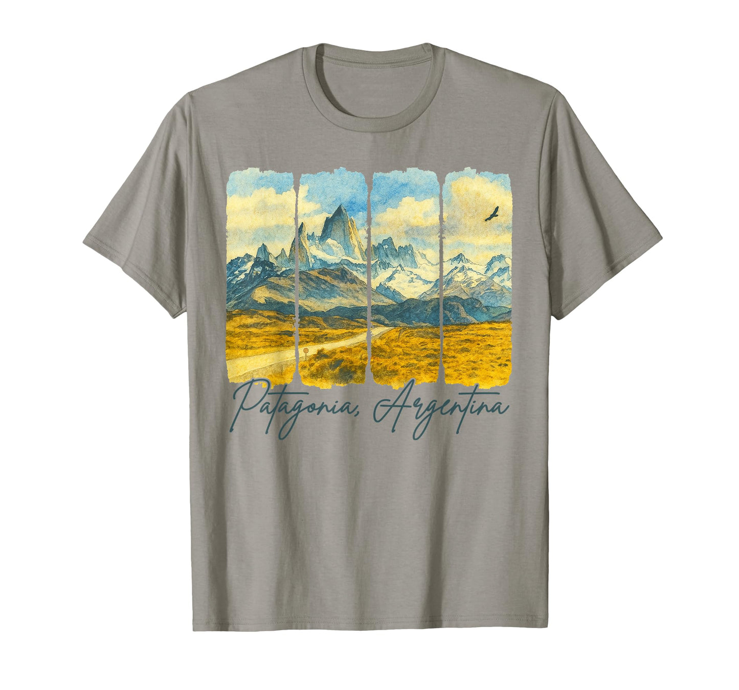 Patagonia Argentina Traveling Brushstroke Patagonia Trip T-Shirt