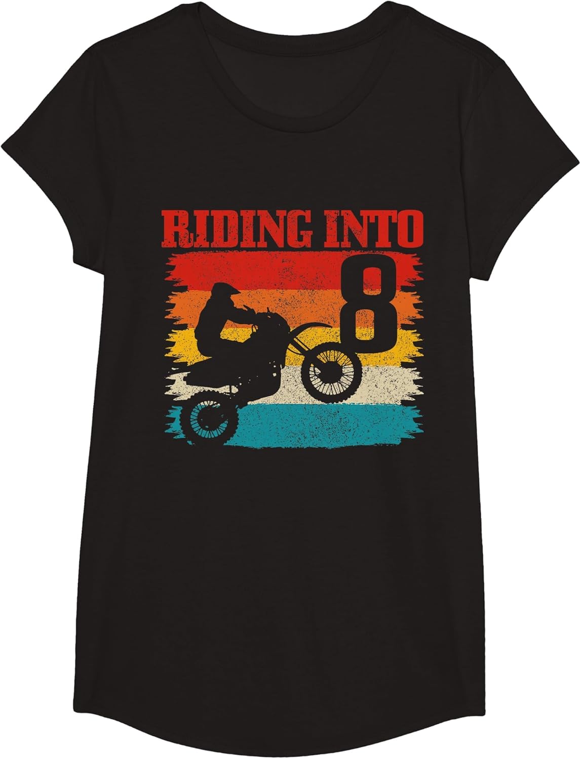 Riding Into 8 Motocross 8th Birthday Dirt Bike Enduro