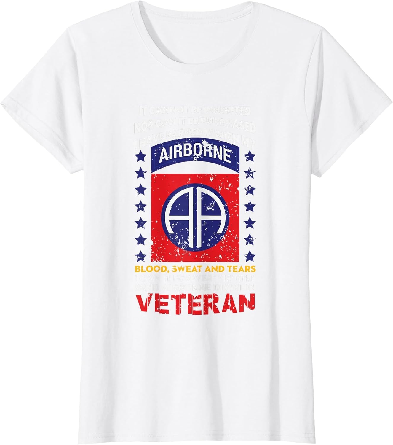 Veteran 82nd Airborne Division USA Retired