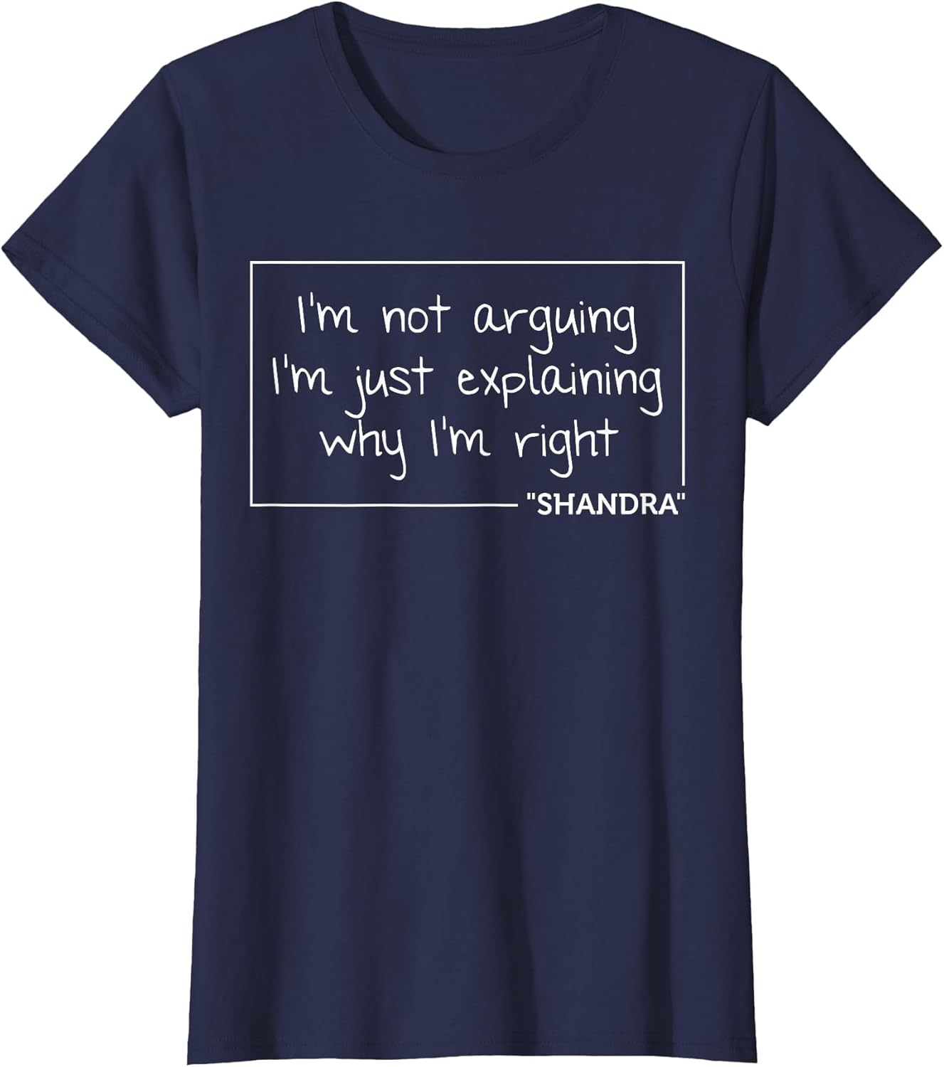 Shandra Gift Quote Personalized Name Funny Birthday Joke