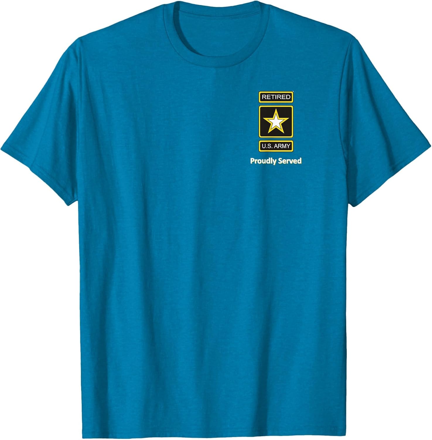 Proudly Served Retired US Army CW4 Shirt