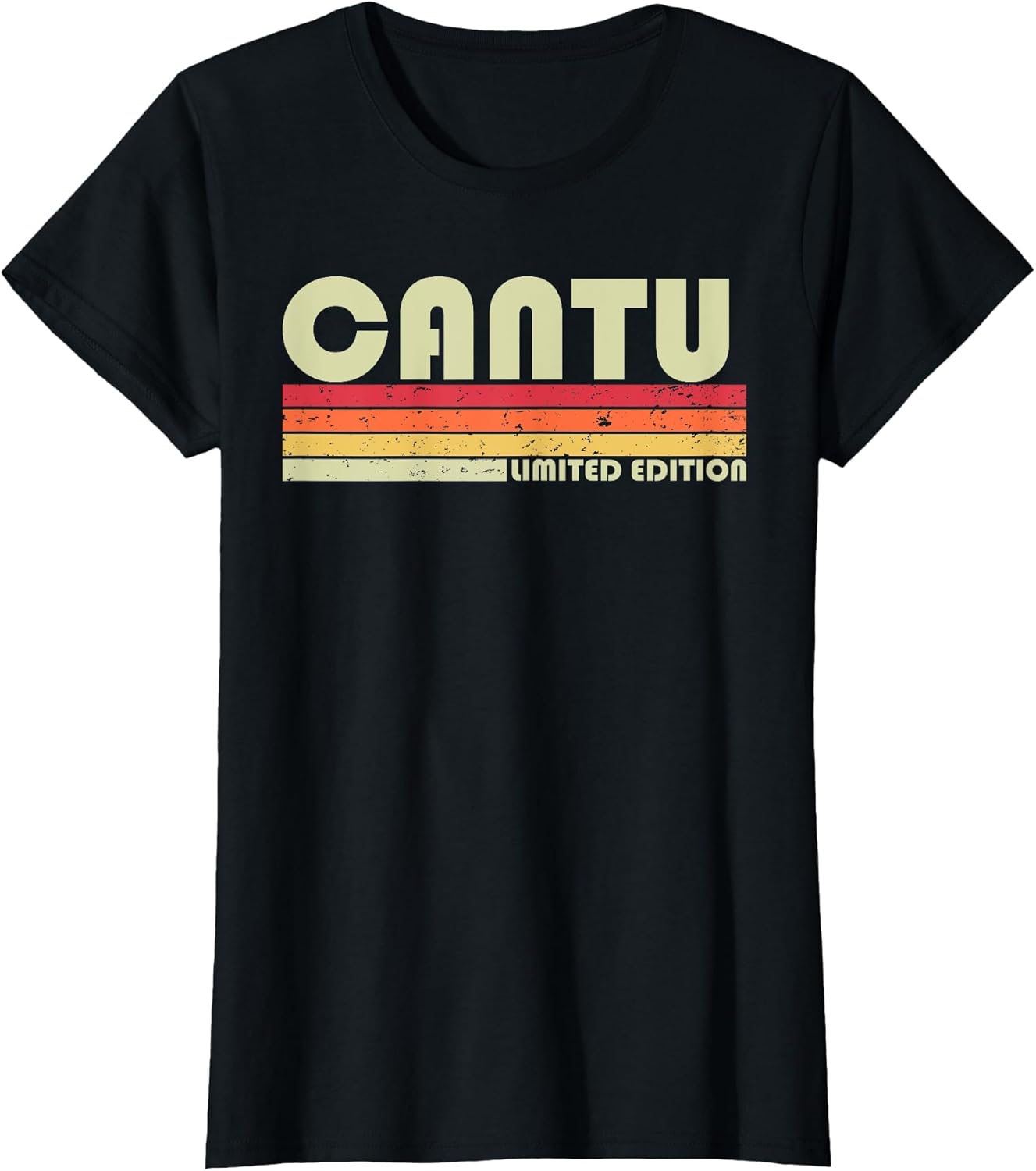 Cantu Surname Funny Retro Vintage 80s 90s Birthday Reunion