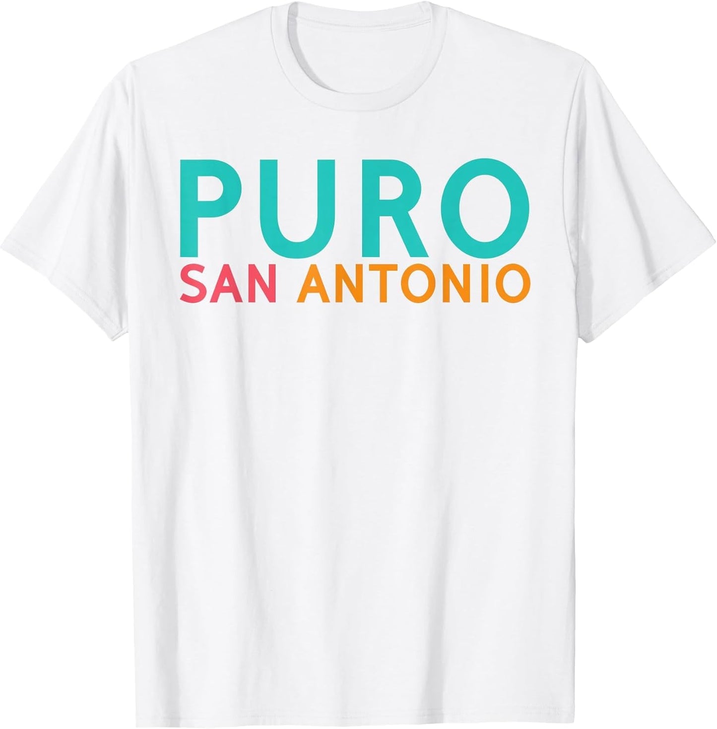 Vintage Retro 80s Peal Pink Orange Puro San Antonio S999999