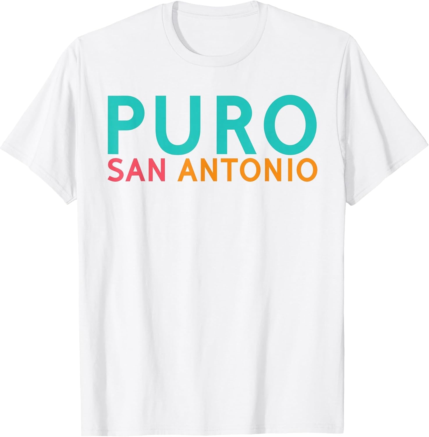 Vintage Retro 80s Peal Pink Orange Puro San Antonio S999999
