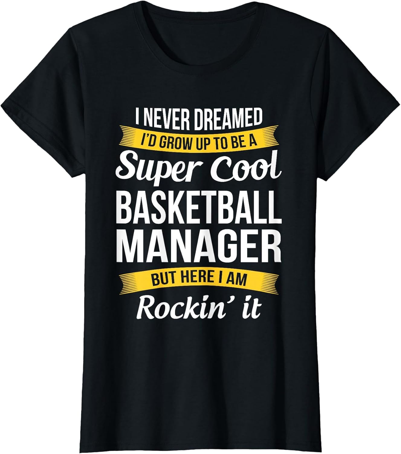 Basketball Manager Funny Appreciation