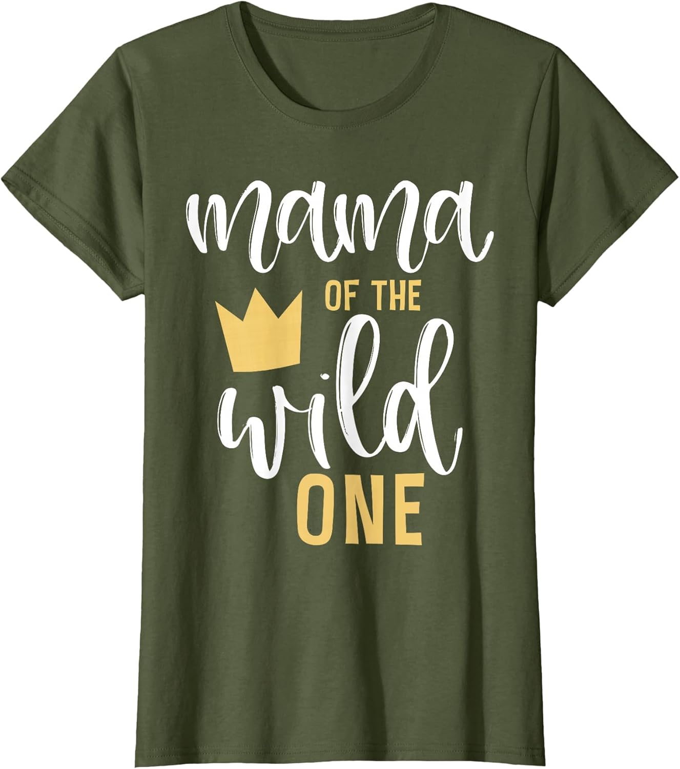 Mama of The Wild One 1st Birthday Matching First Thing Mommy