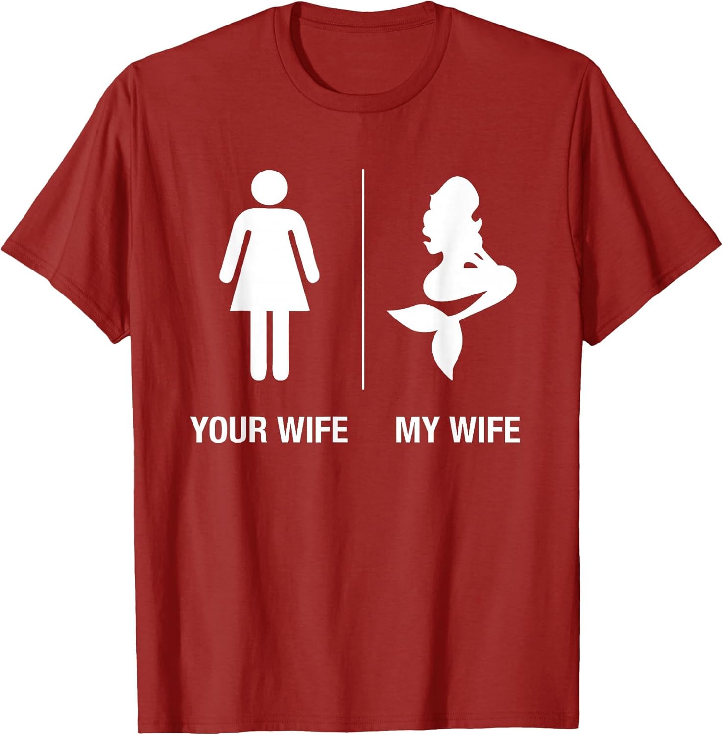 Your Wife My Wife Mermaid Shirt, Funny Husband Gift