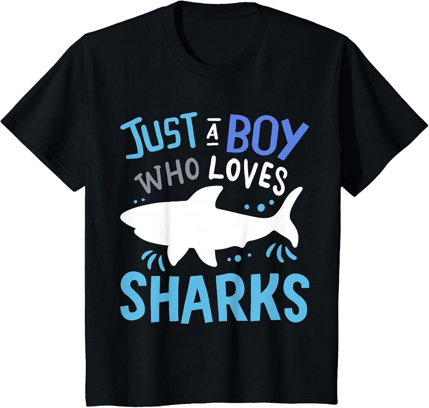 Kids Shark Just A Boy Who Loves Sharks Gift