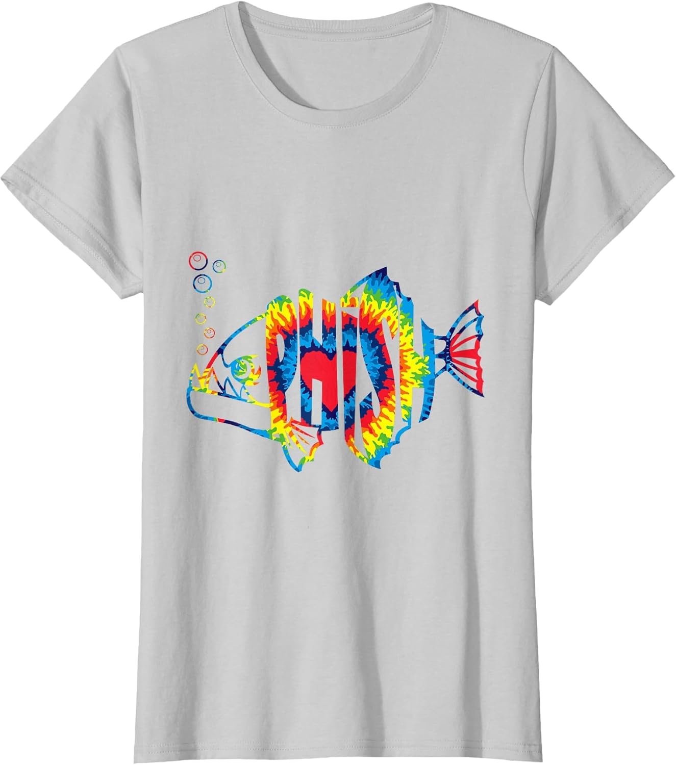 Colorful Phish-Jam, Tie-Dye for Fisherman, Fish Outfits