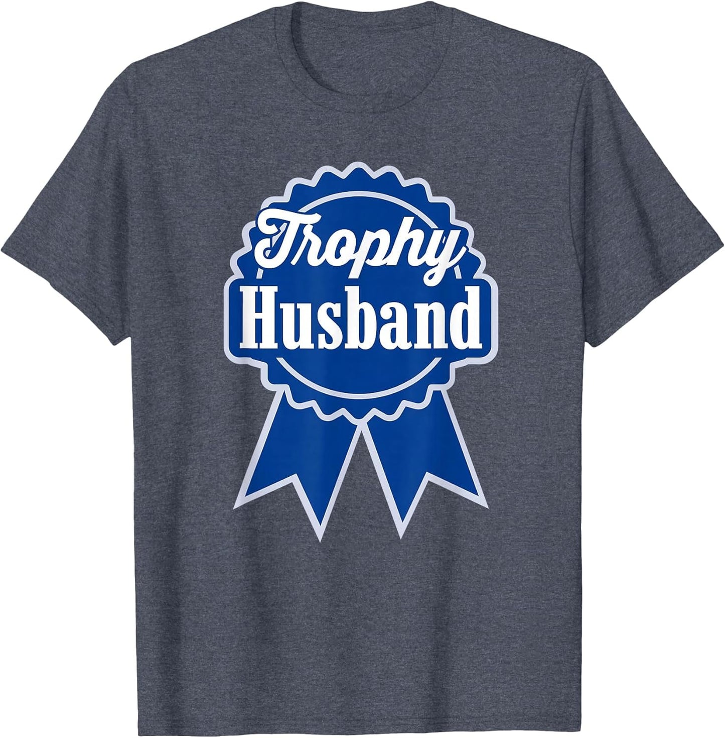 Trophy Husband Retro Ribbon Style