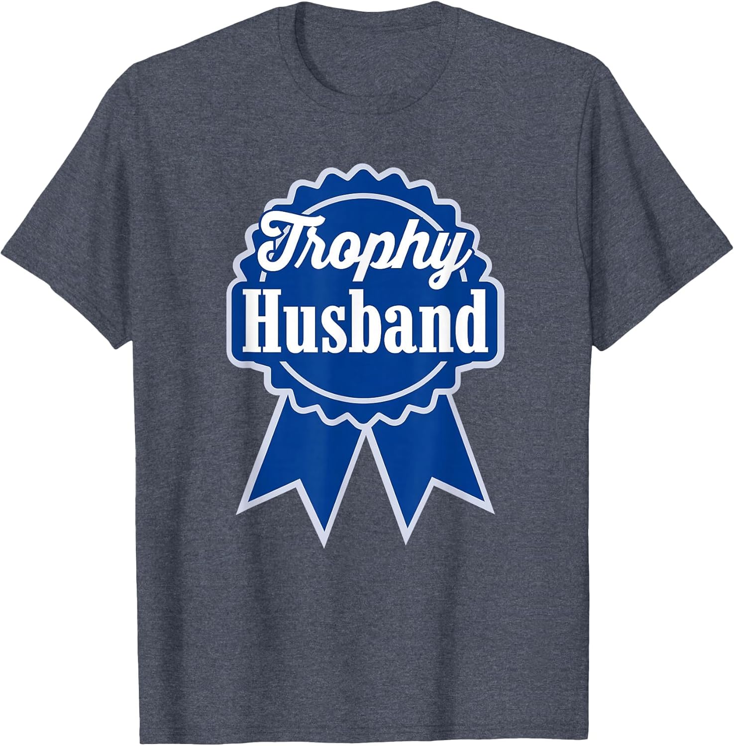 Trophy Husband Retro Ribbon Style