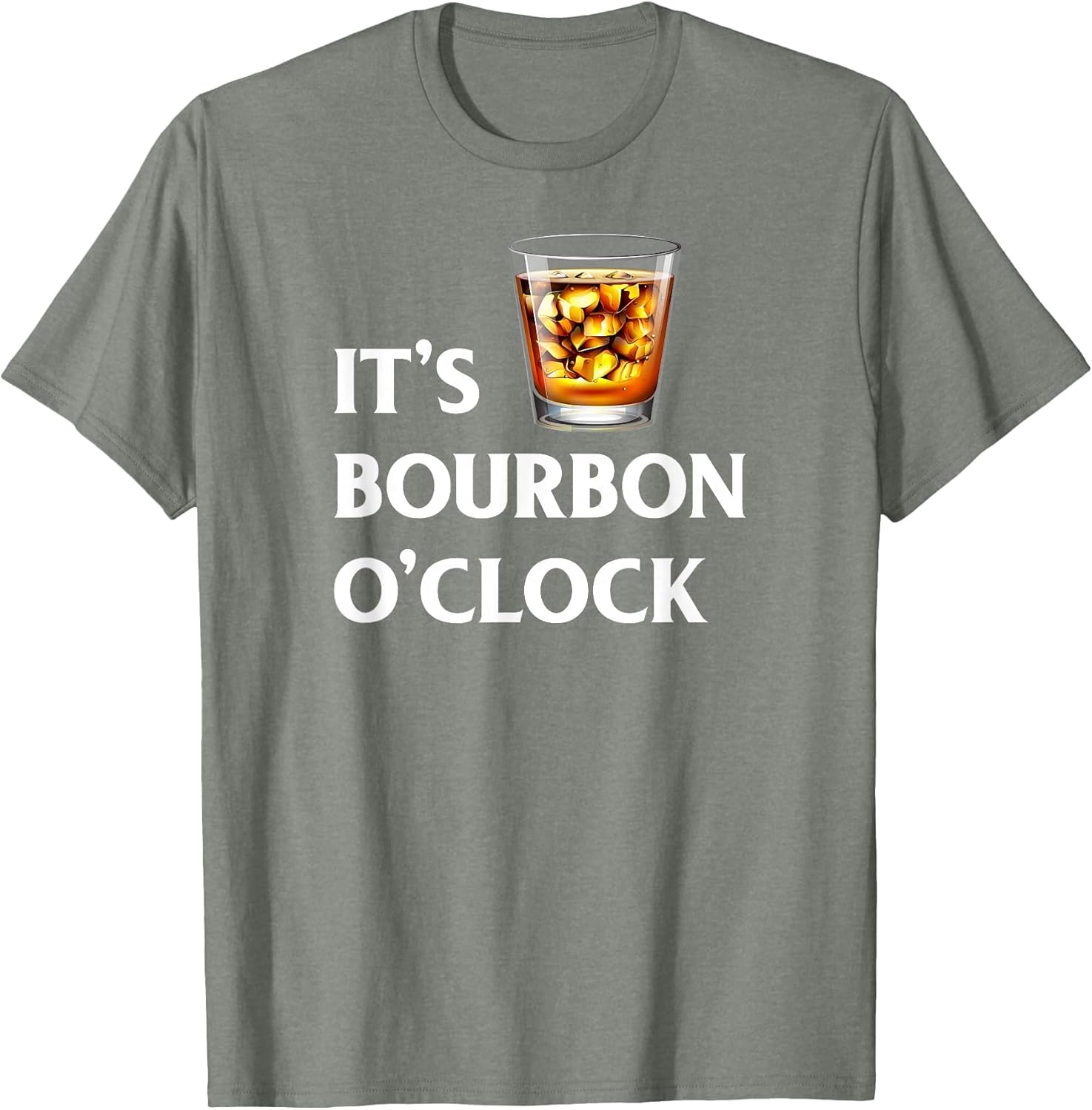It's Bourbon O'Clock Funny Drinking