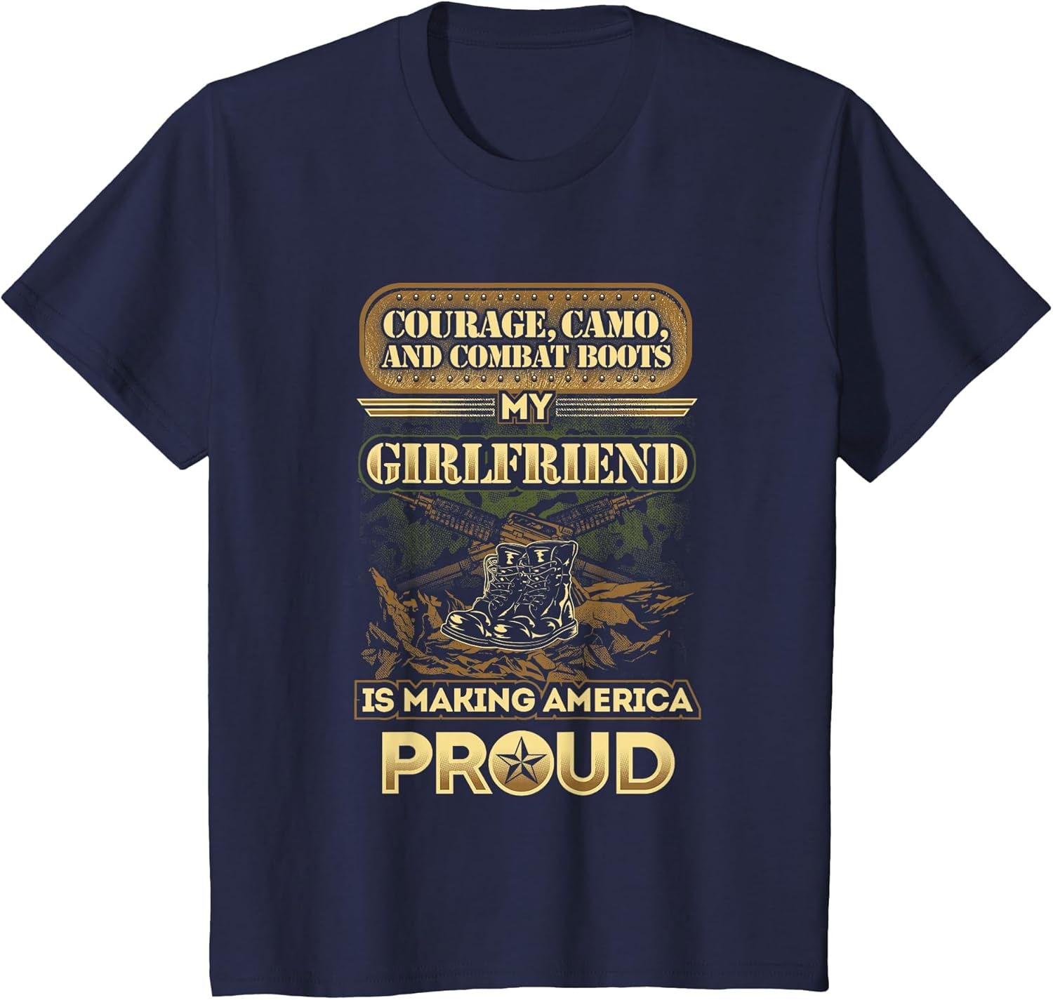 My Girlfriend is A Soldier - Proud Military Boyfriend