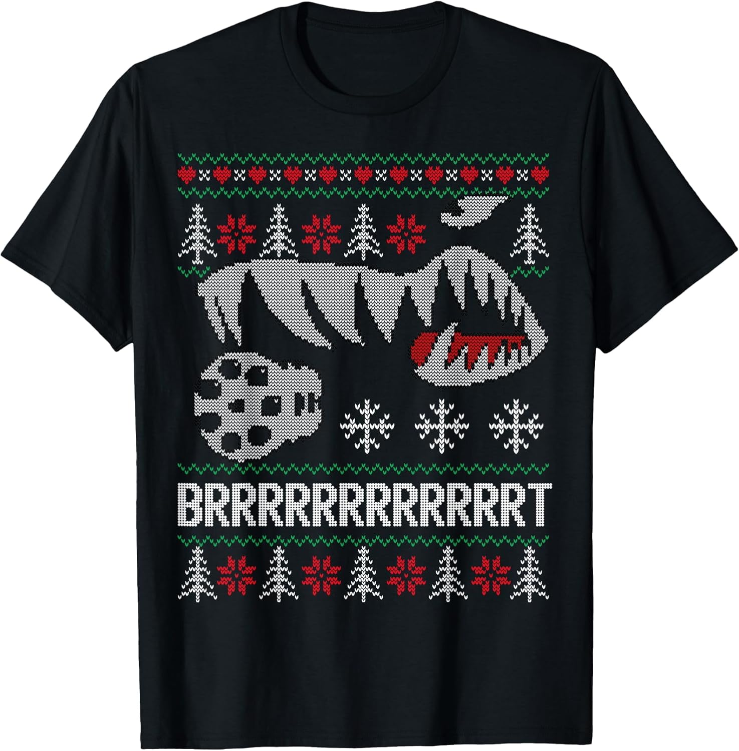 A-10 Warthog Ugly Xmas Sweater Style Fighter Jet USAF