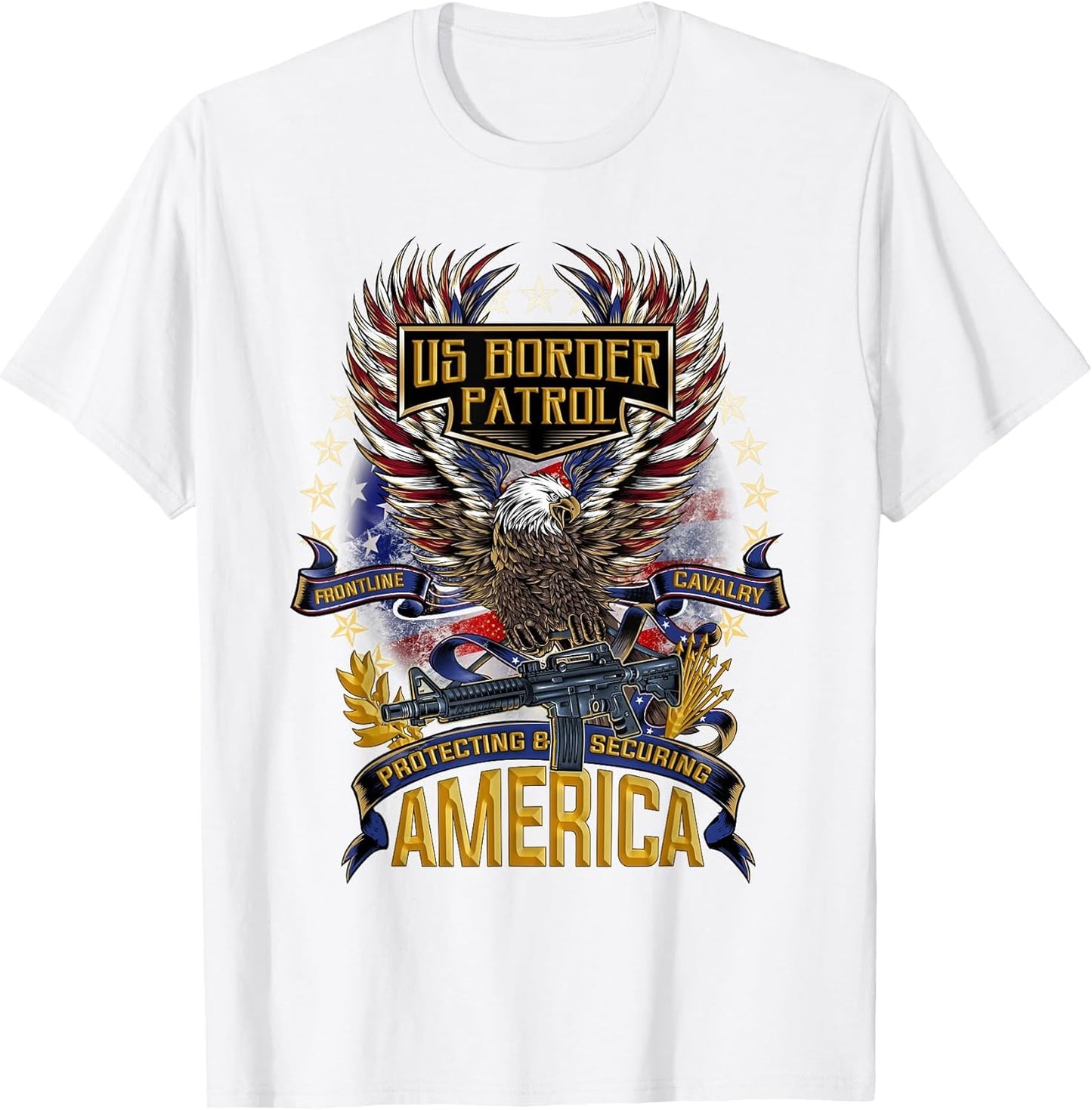US Border Patrol & Customs Protection Security T Shirt