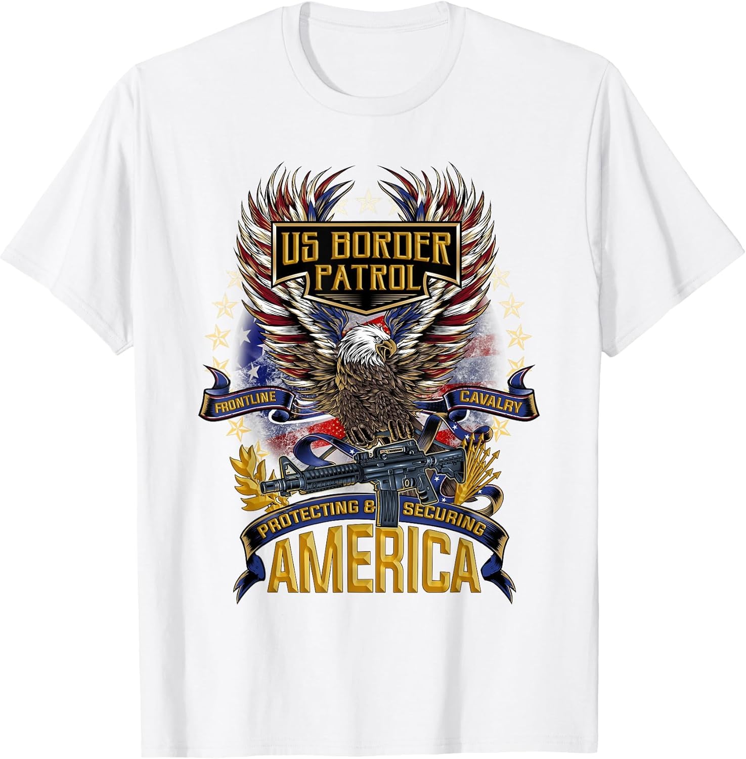 US Border Patrol & Customs Protection Security T Shirt