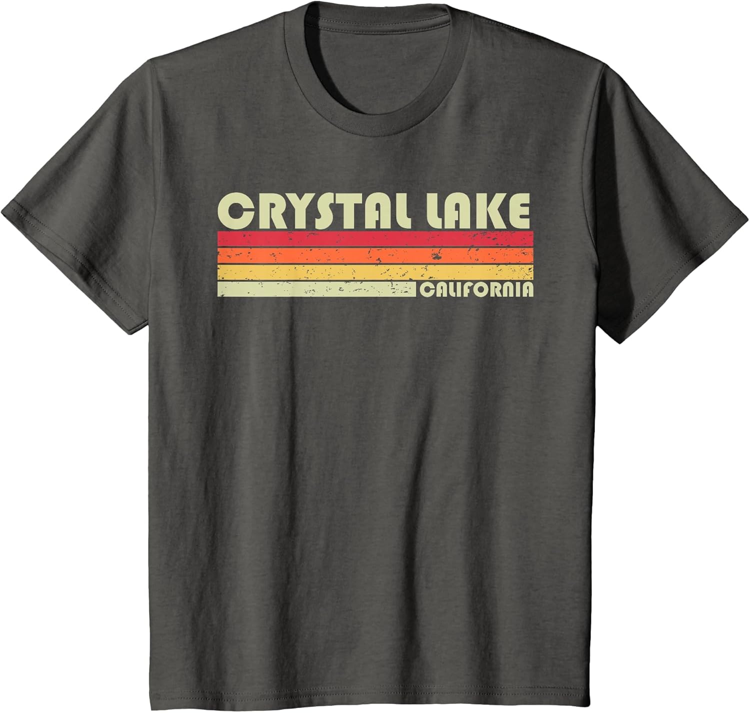 Crystal Lake California Funny Fishing Camping Summer Gift