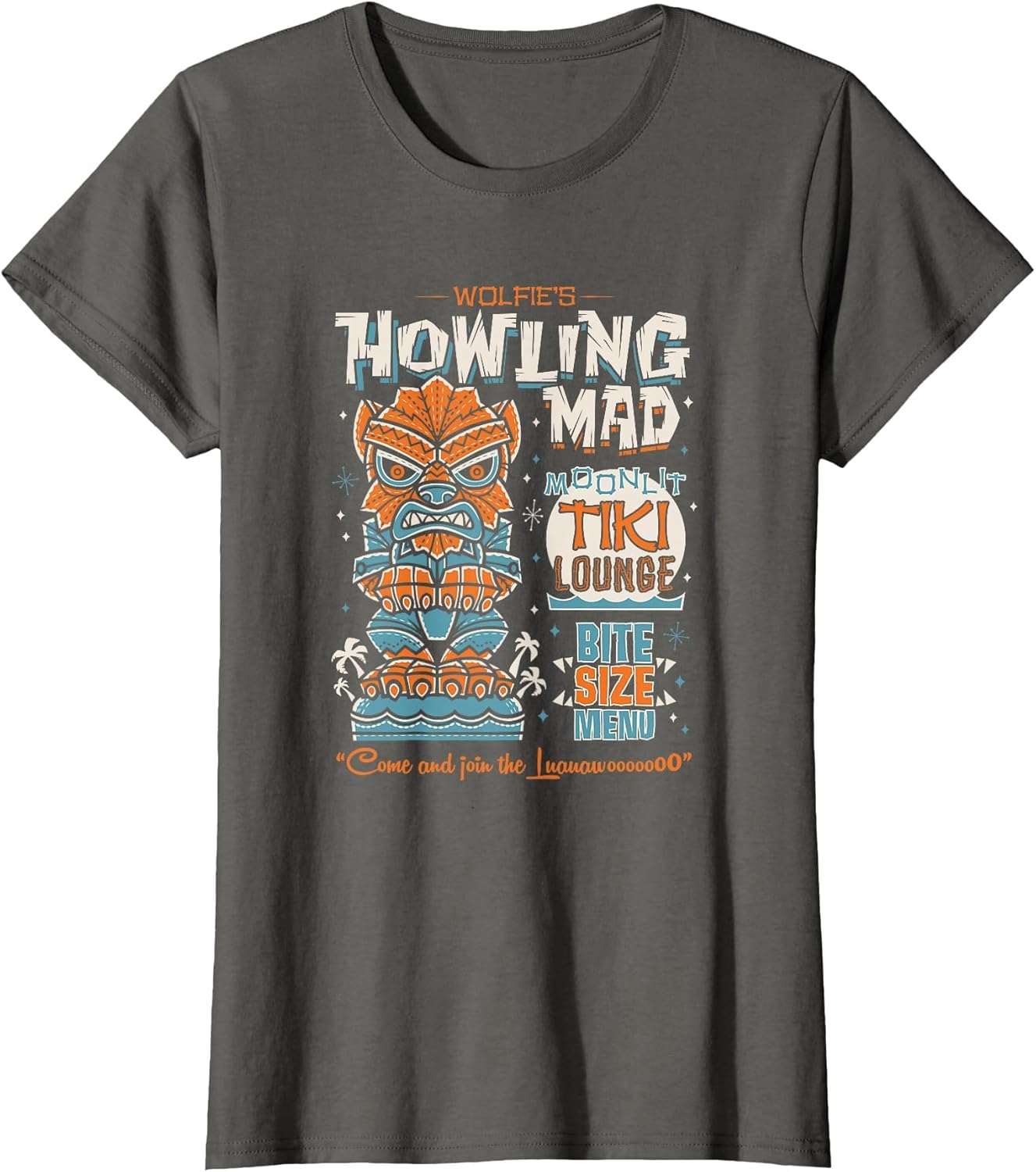 Wolf Man Creepy Cute Tiki Lounge - Vacation Surf Monster
