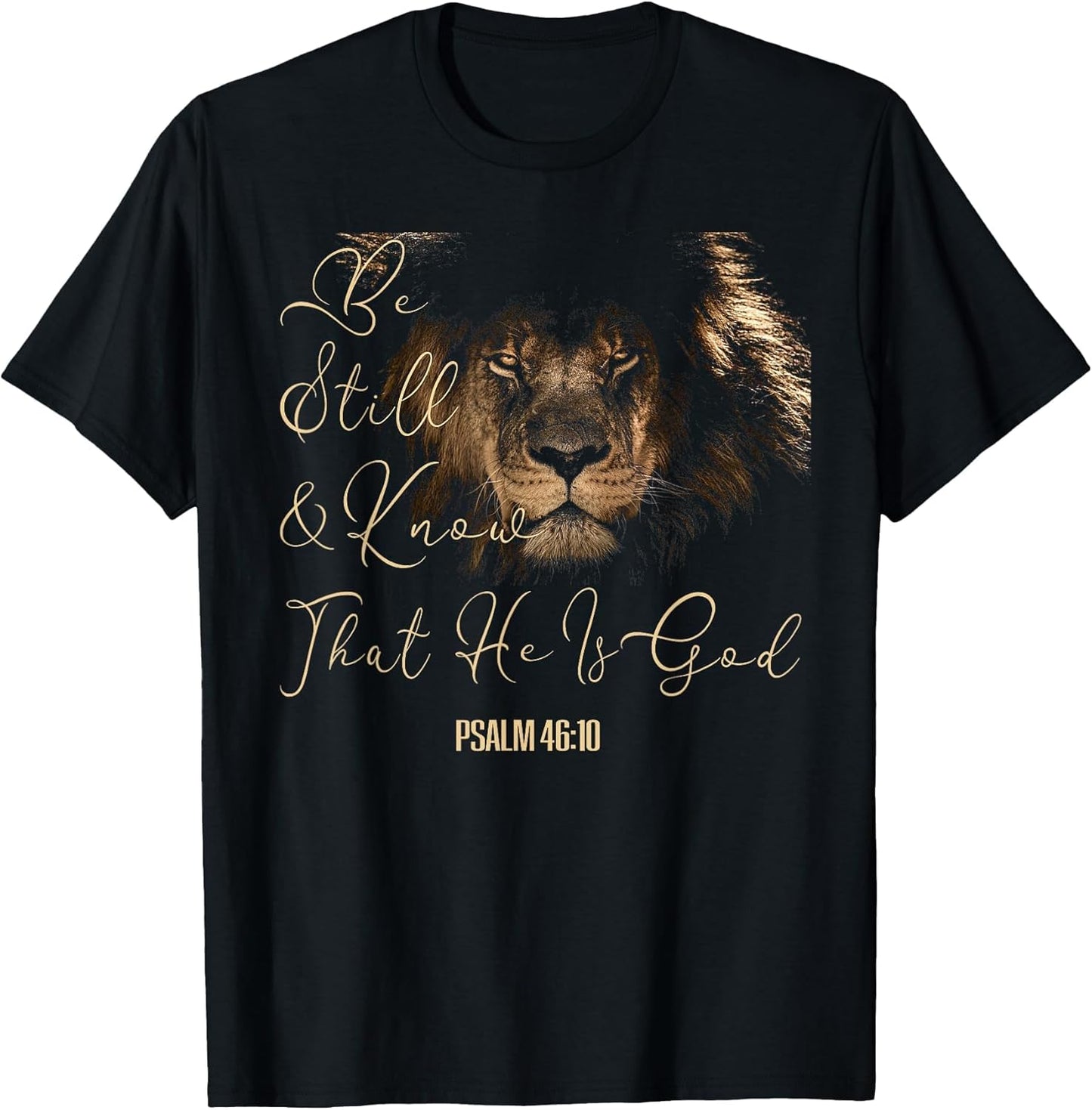 Christian Men Women Scripture Be Still & Know That I Am God