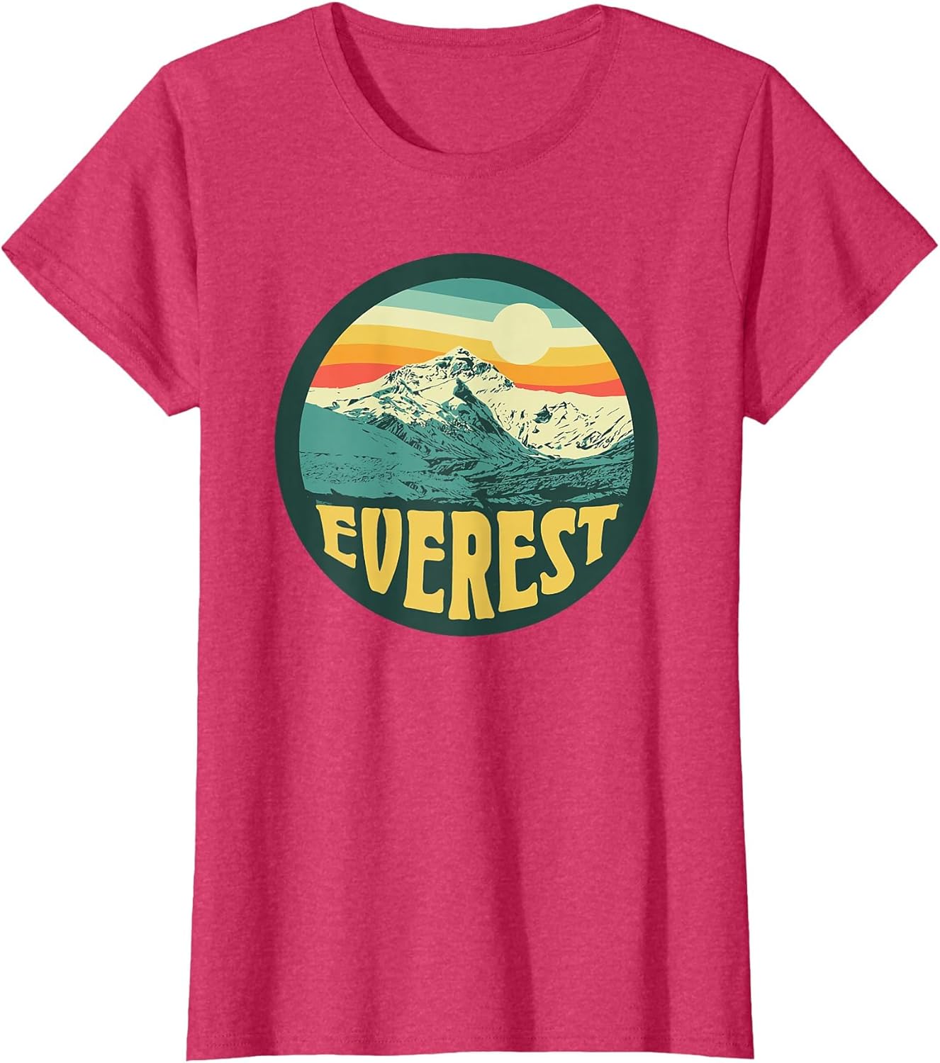 Mount Everest Himalayan Landmark Vintage 80s Graphic