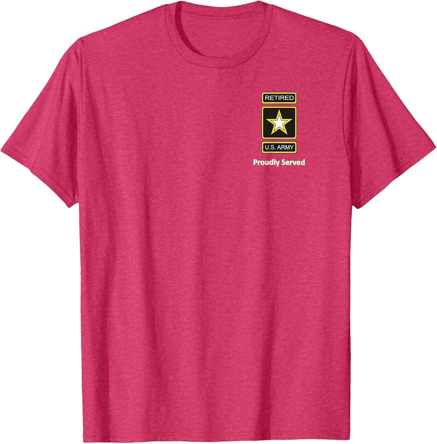 Proudly Served Retired US Army CW4 Shirt