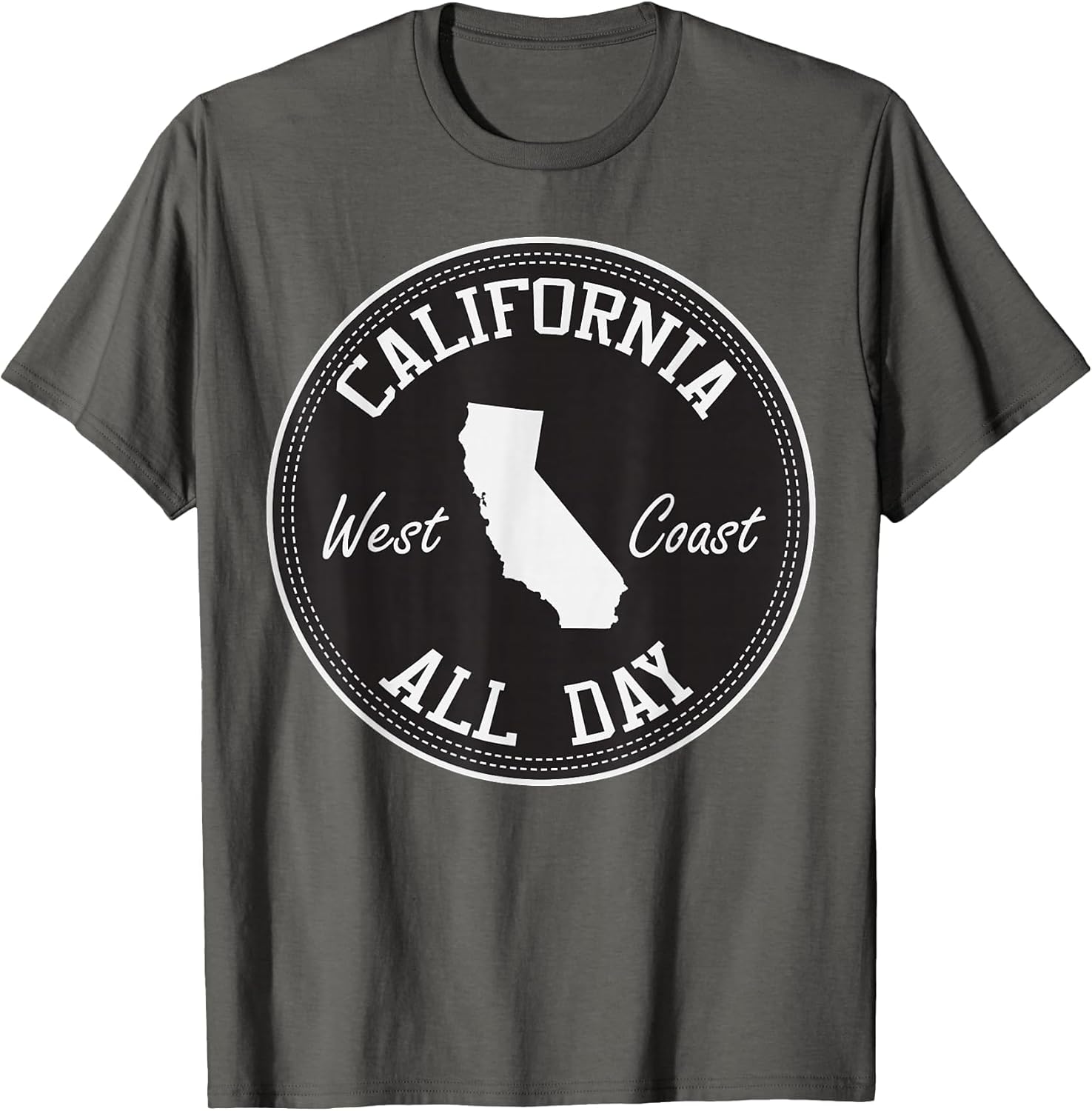 CaliDesign California All Day west Coast T Shirt