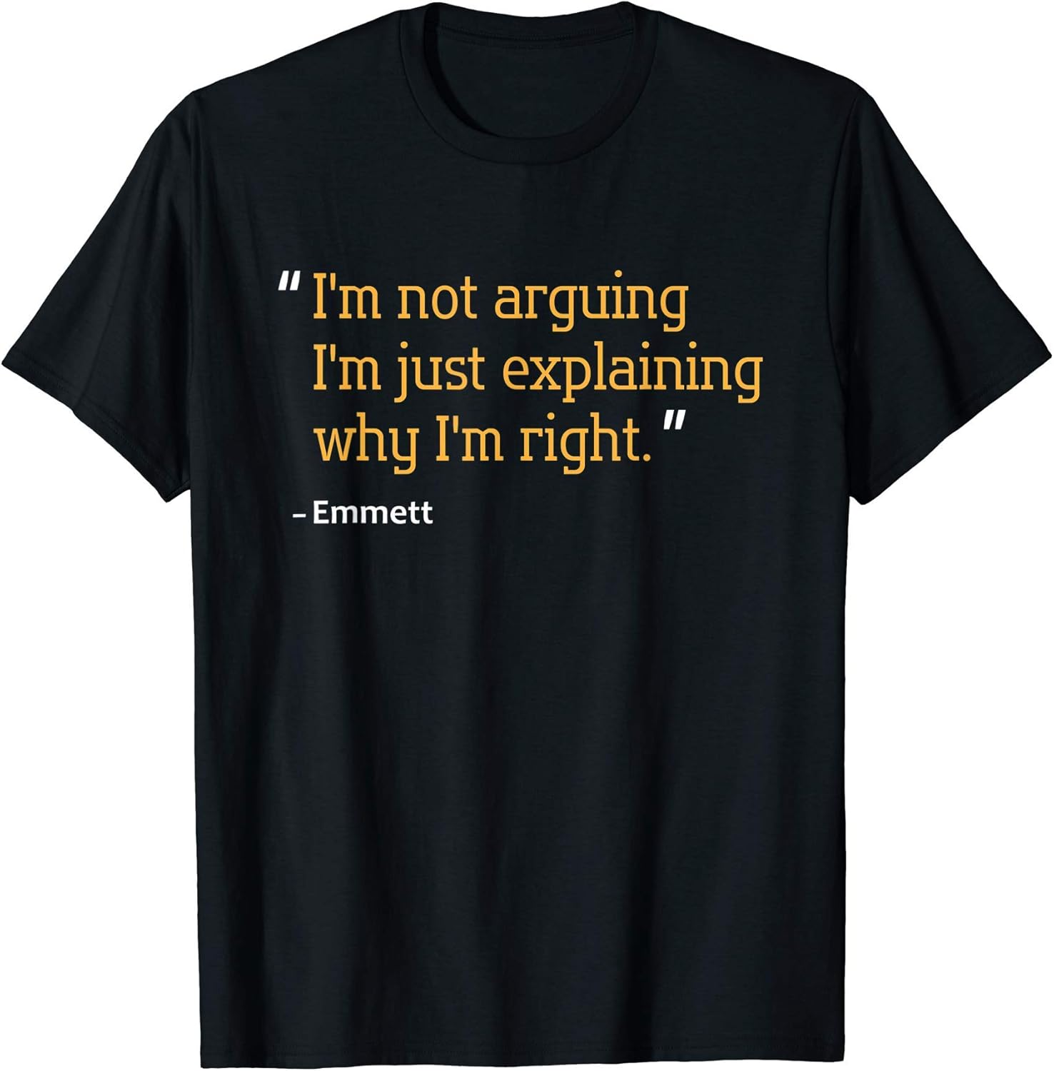 EMMETT Gift Quote Funny Birthday Personalized Name Idea