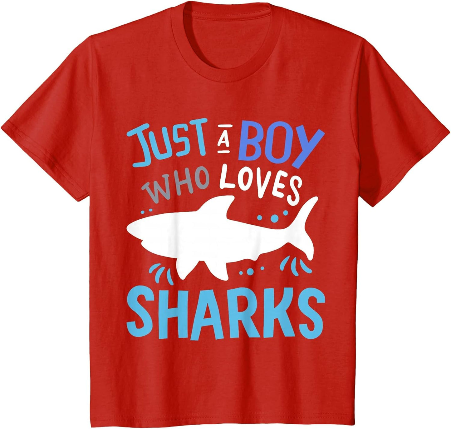 Kids Shark Just A Boy Who Loves Sharks Gift