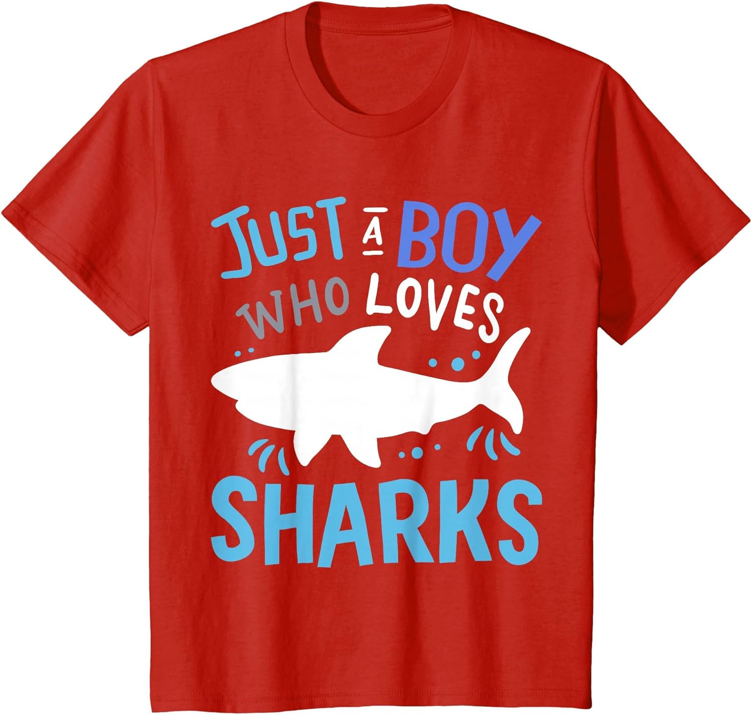 Kids Shark Just A Boy Who Loves Sharks Gift