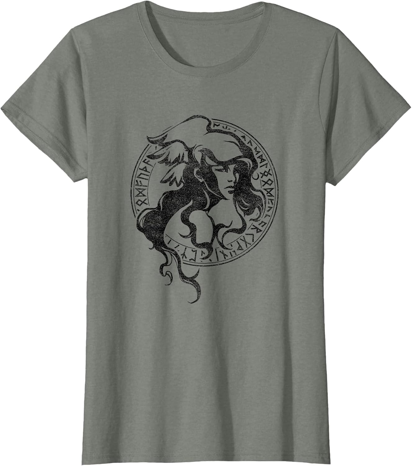 Vintage Norse Valkyrie Viking Shirt
