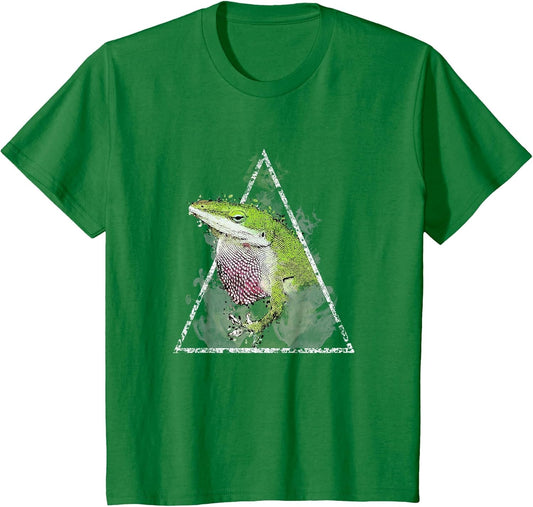 Anole Green Lizard Pet Anoles Reptile Smoke