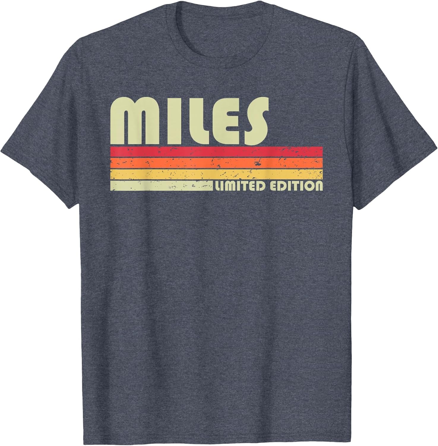 Miles Gift Name Personalized Funny Retro Vintage Birthday