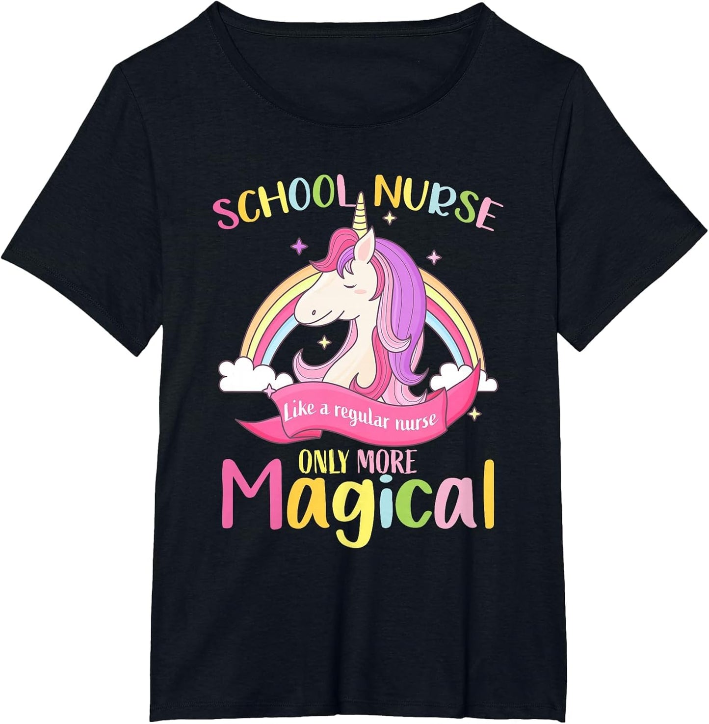 Cute School Nurse Unicorn Magical, Back to School