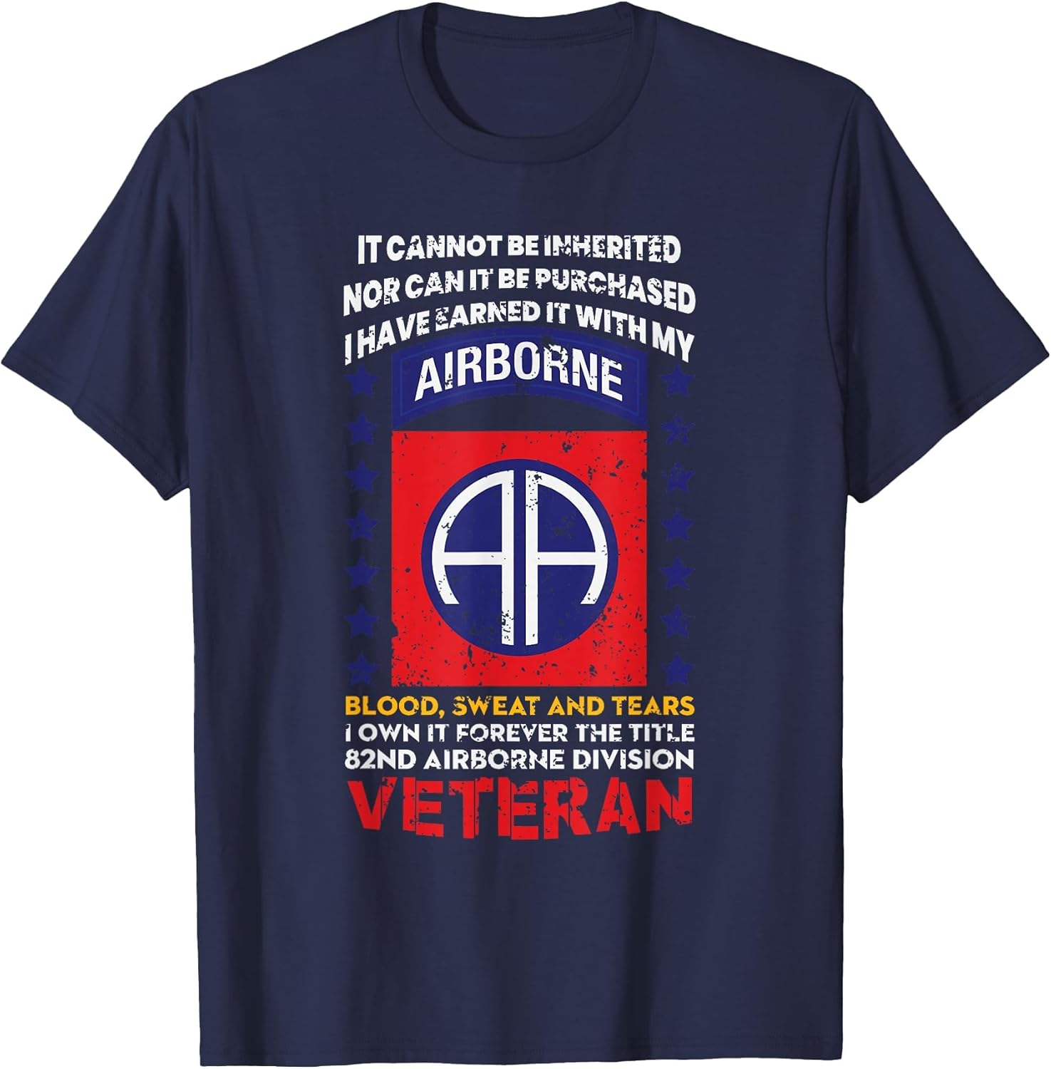 Veteran 82nd Airborne Division USA Retired
