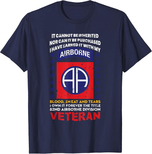 Veteran 82nd Airborne Division USA Retired