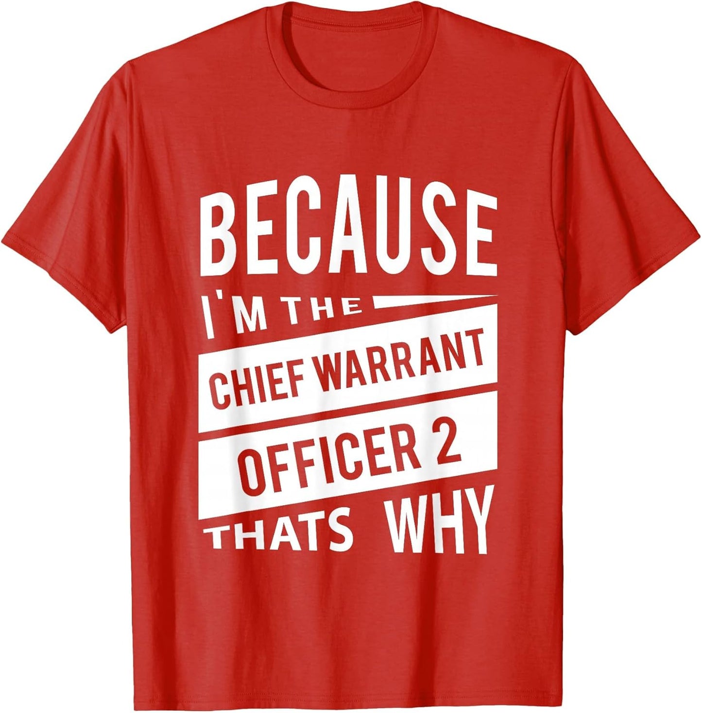 Because I'm The Chief Warrant Officer 2 CW2 - That's Why