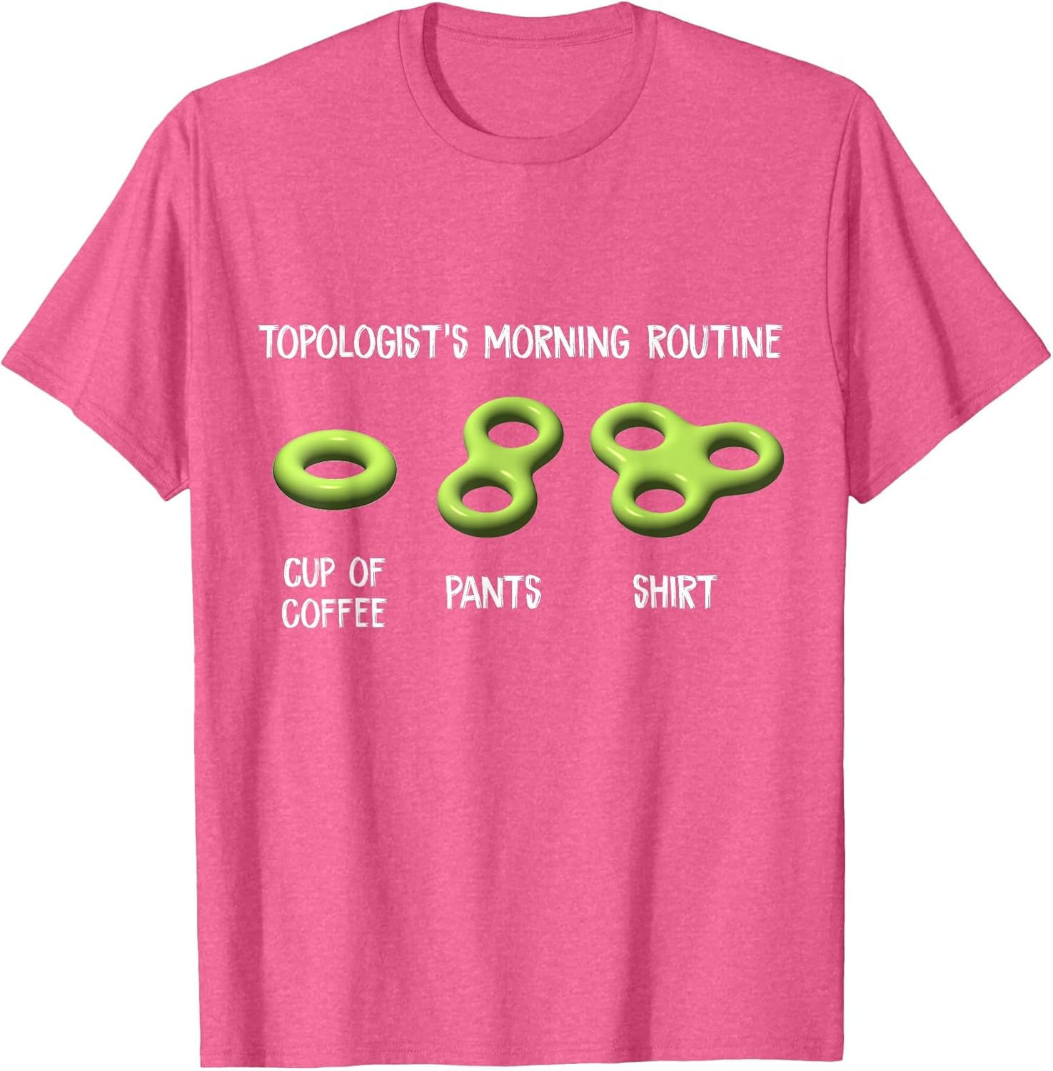 Funny Topologist's Mornings Routine Cup of Coffee Pants