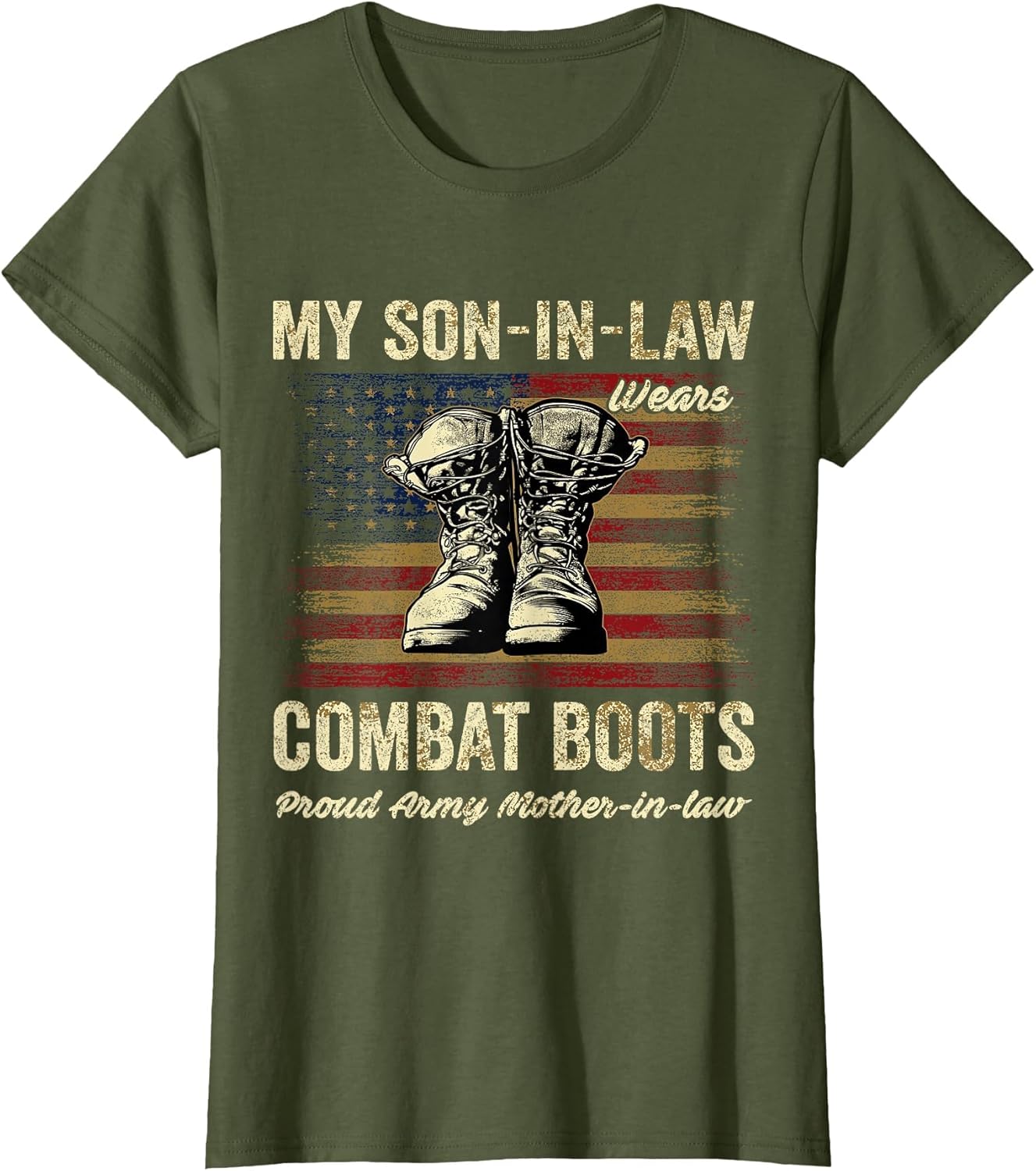 My Son-in-Law Wears Combat Boots Proud Army Mother-in-Law