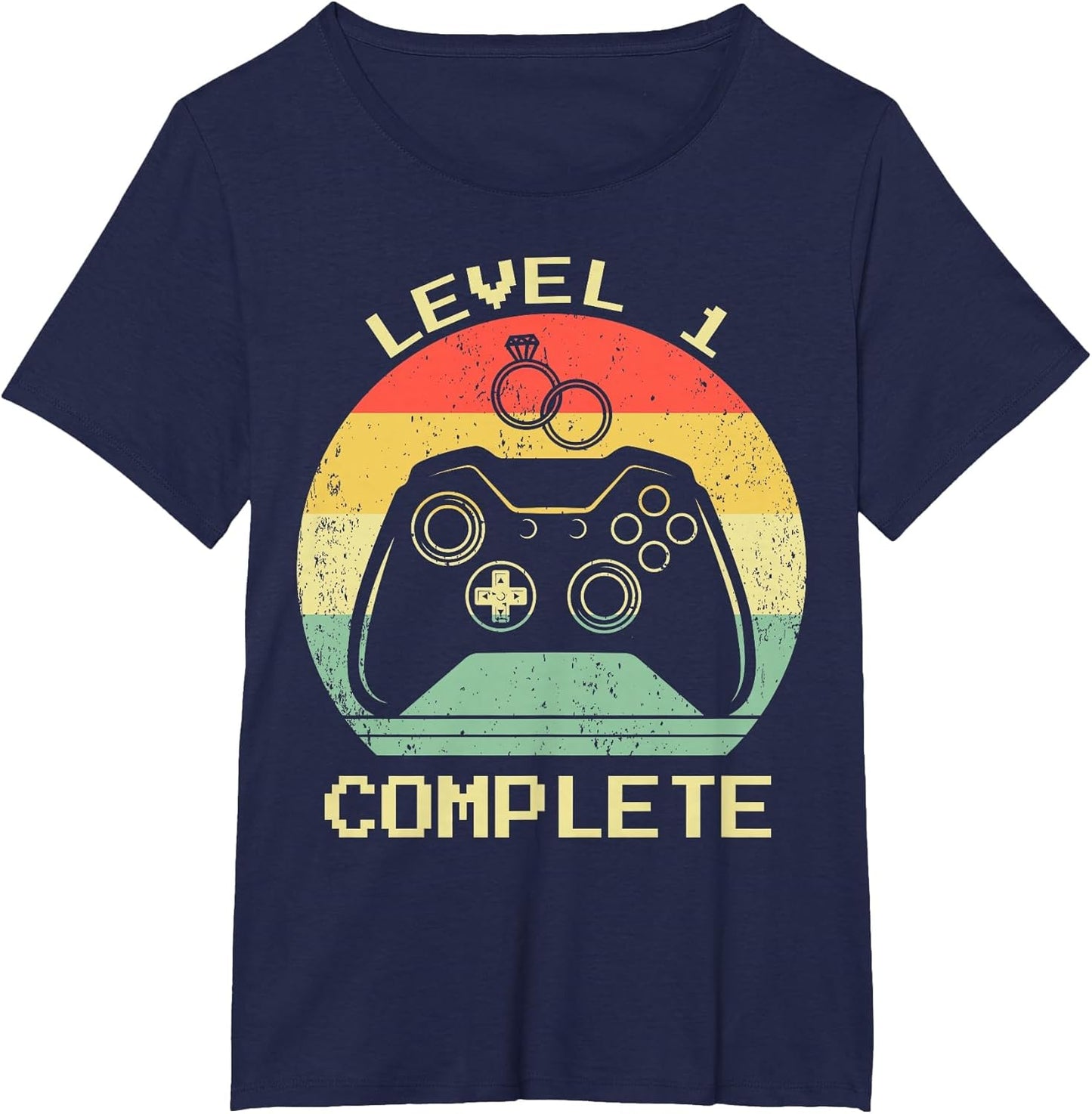 Level 1 Complete Gamer 1st Wedding Anniversary Wife Husband