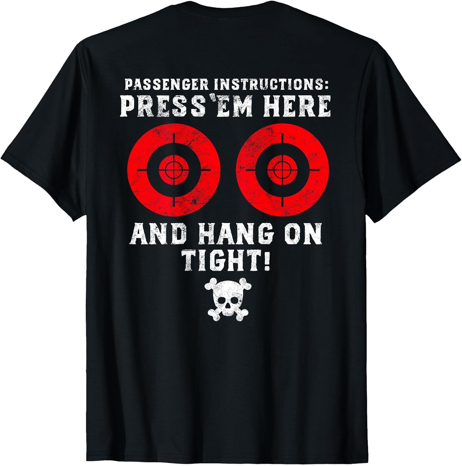 Passenger Instructions Press Em Here Funny Motorcycle Biker