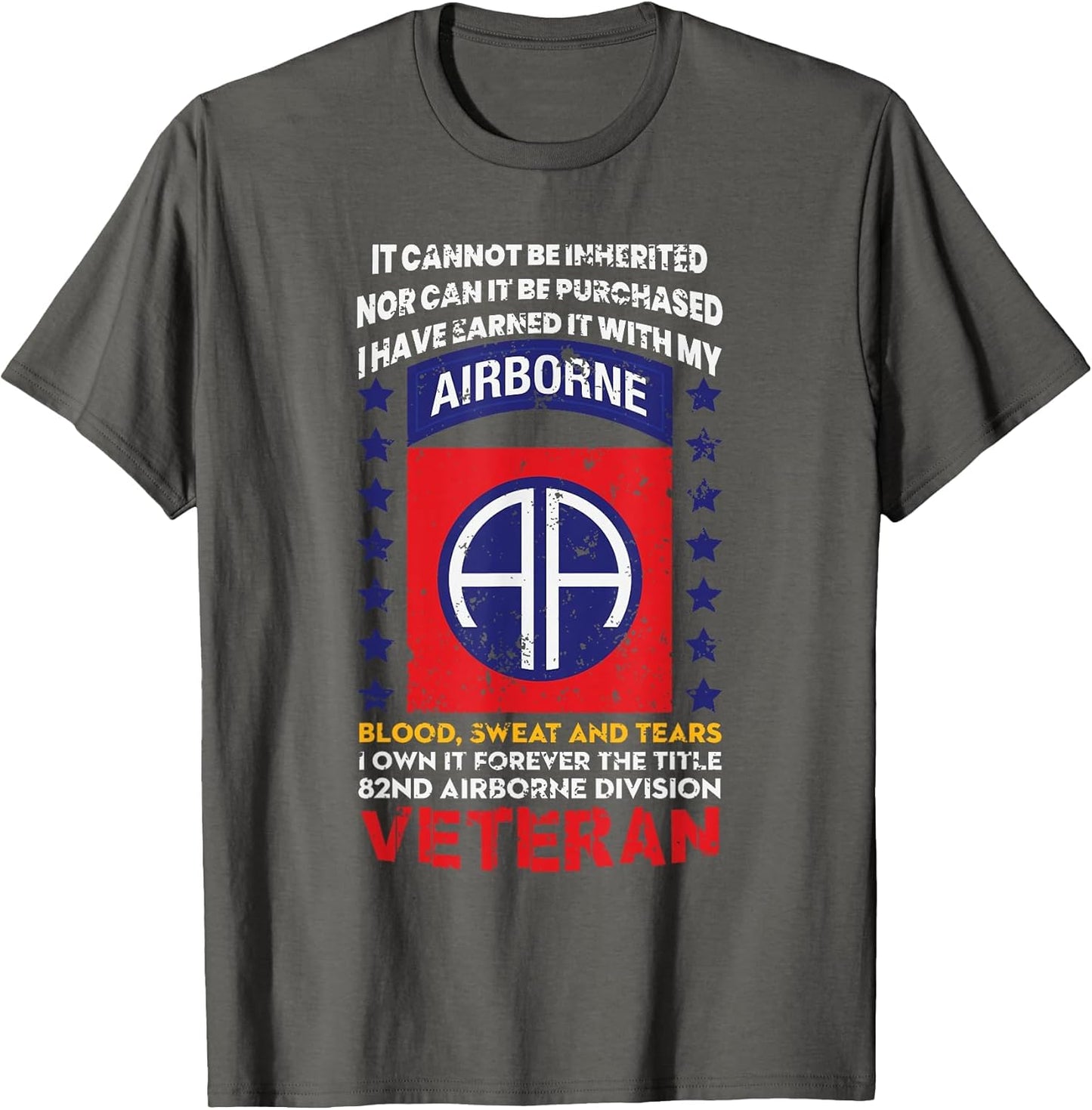Veteran 82nd Airborne Division USA Retired