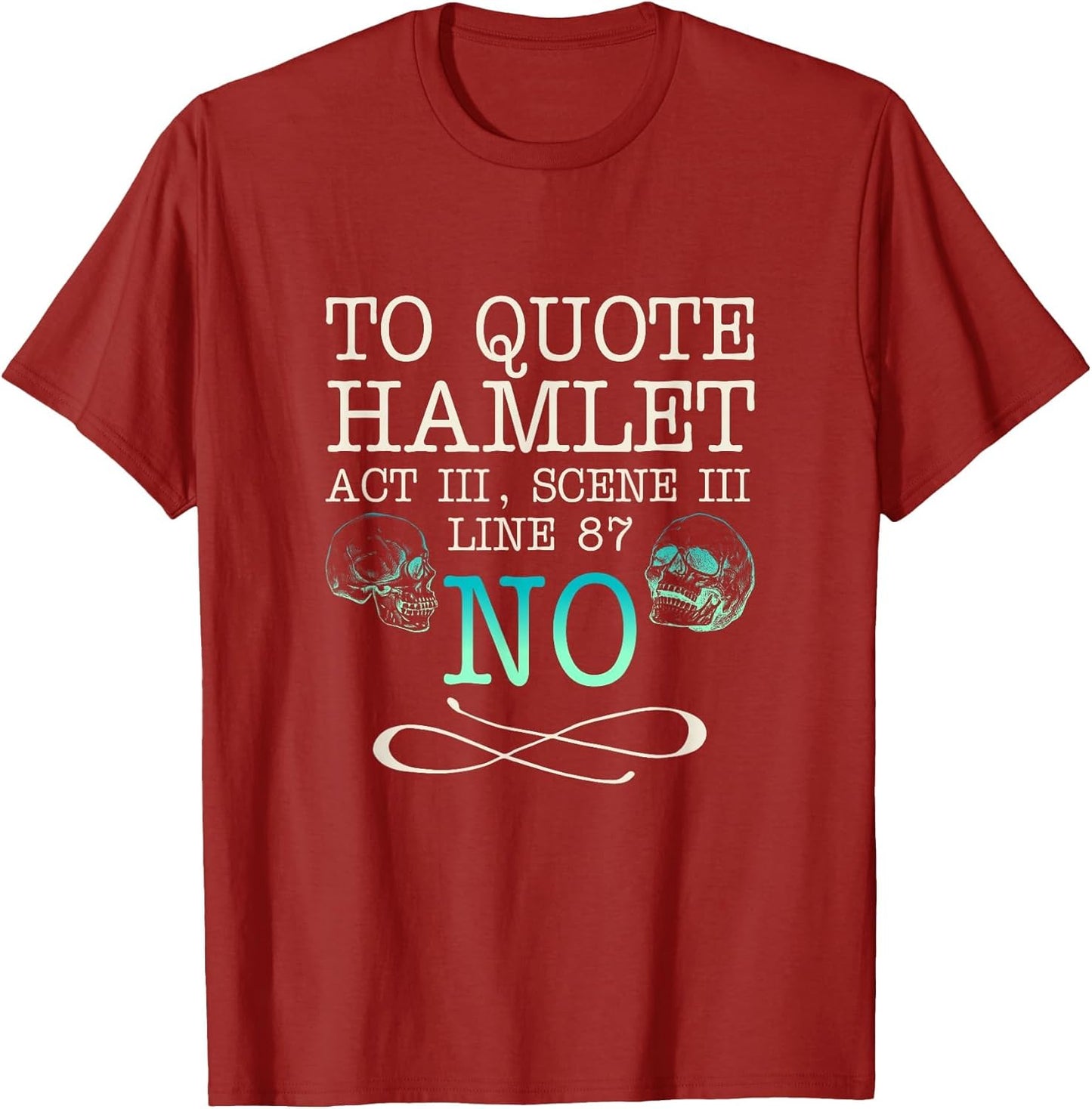 to Quote Hamlet Act III, Scene III, Line 87 - NO