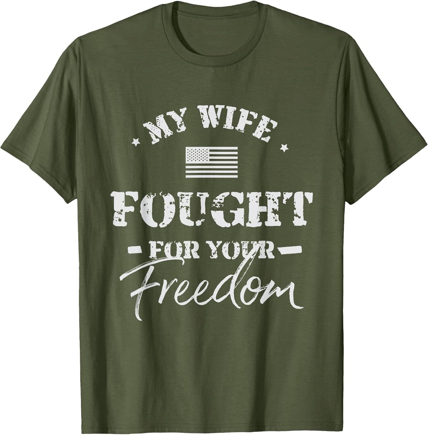 My Wife is a Veteran Shirt for Husband