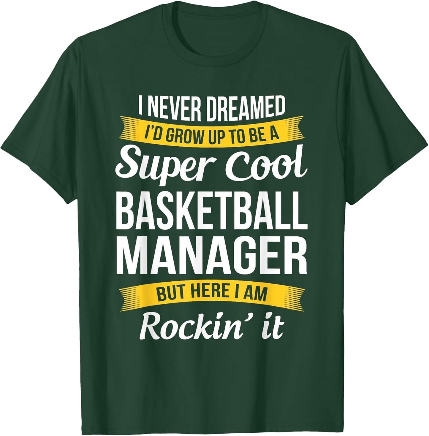 Basketball Manager Funny Appreciation