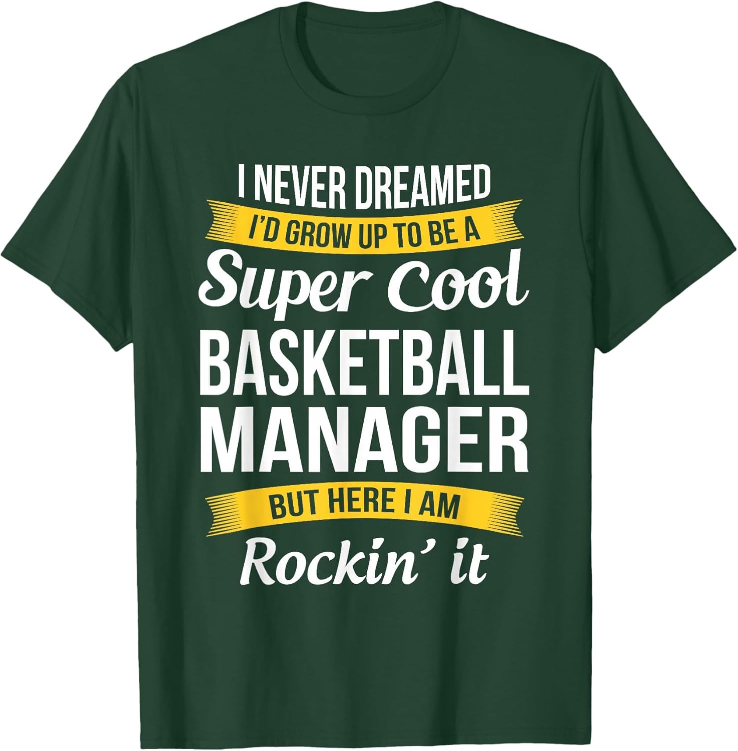 Basketball Manager Funny Appreciation