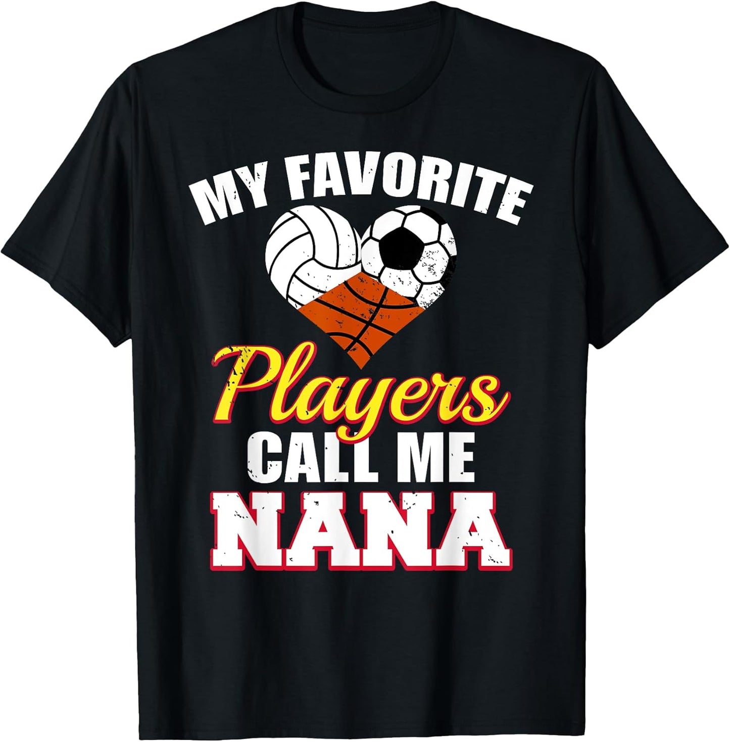 My Favorite Players Volleyball Soccer Basketball Nana