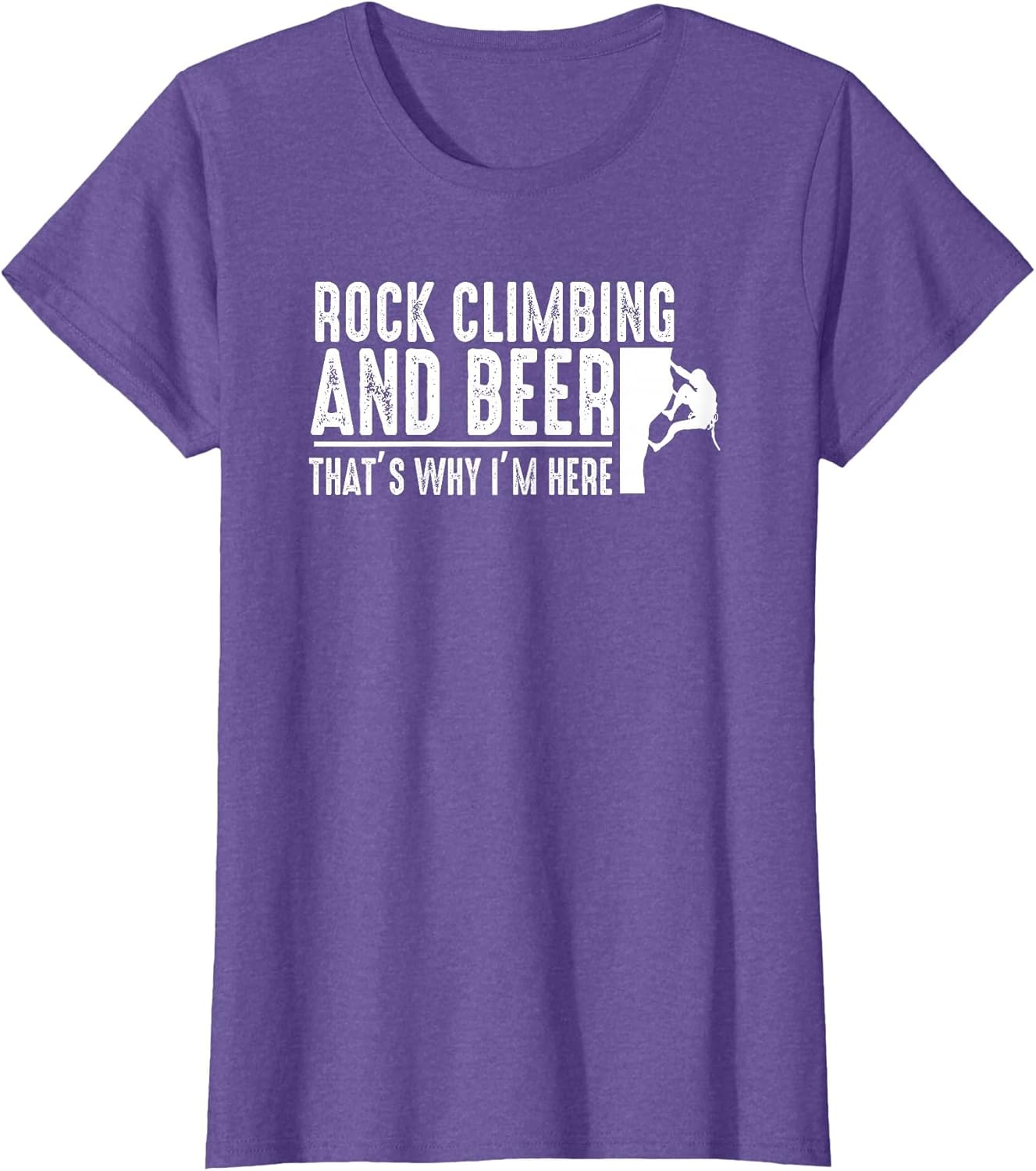 Rock Climbing and Beer - Bouldering Rock Climber