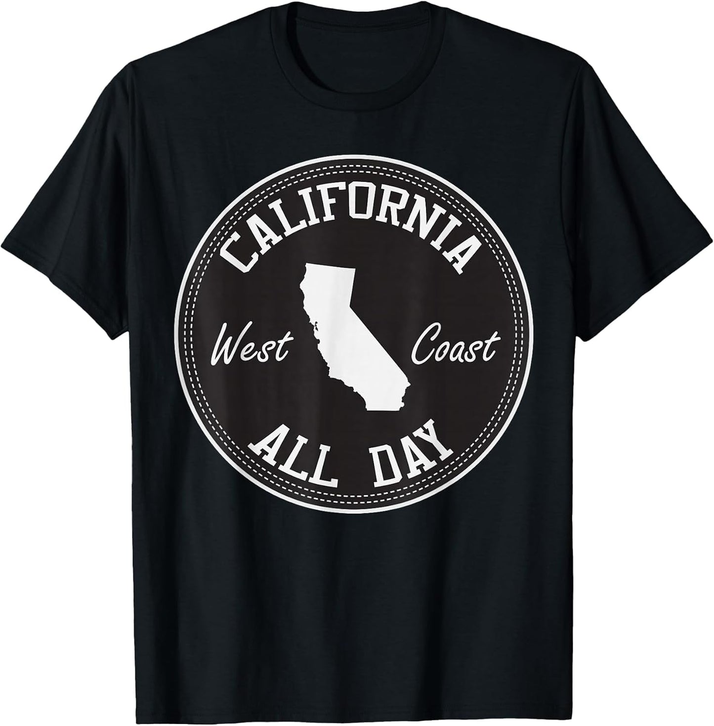 CaliDesign California All Day west Coast T Shirt