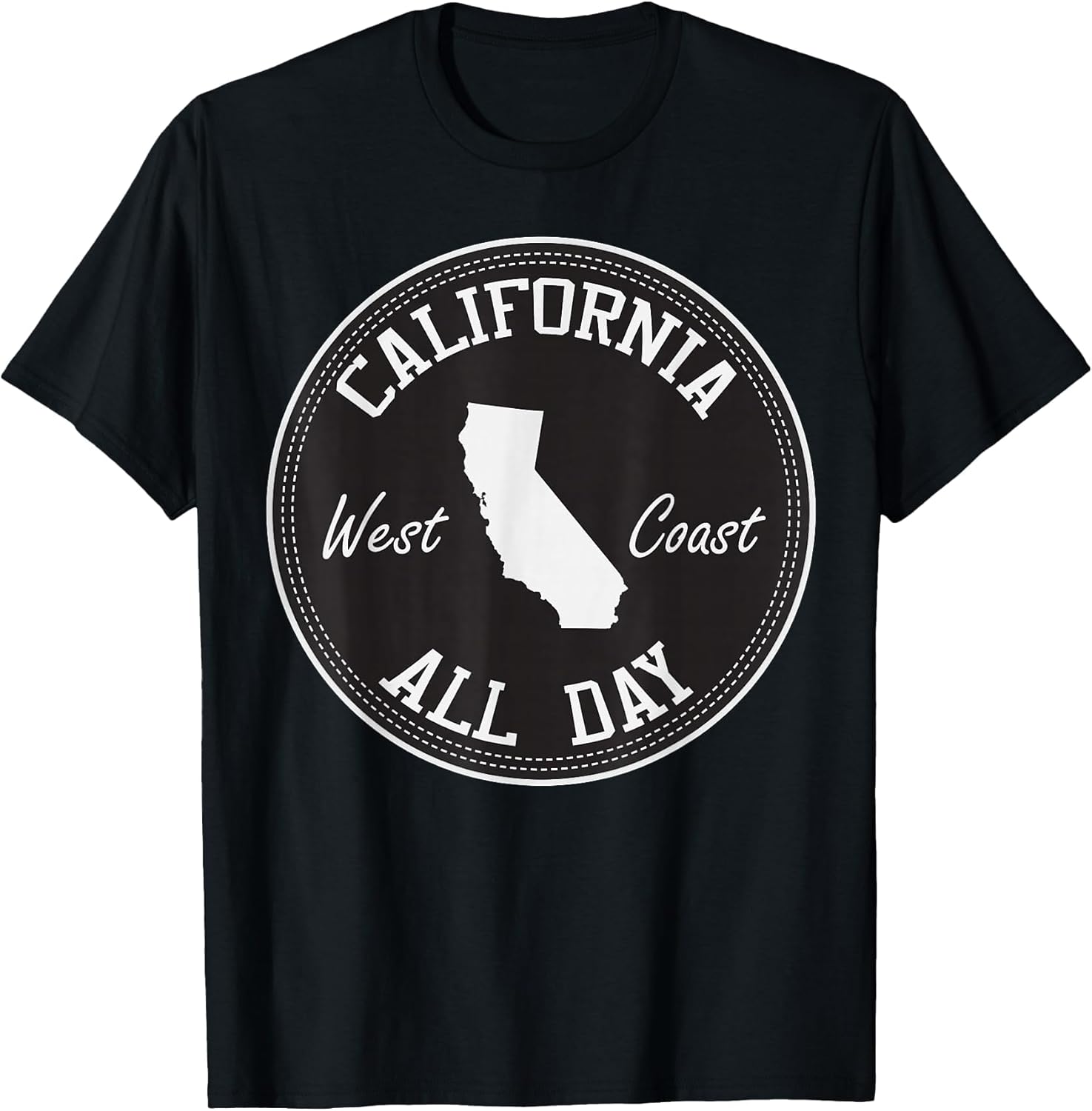 CaliDesign California All Day west Coast T Shirt